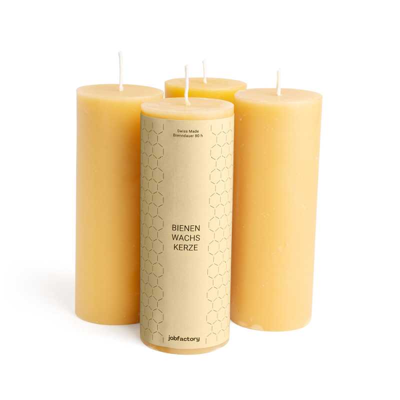 Kerzen aus Bienenwachs Ø 60 mm
